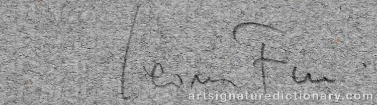 Signature by Leonore FINI