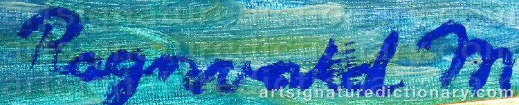Signature by Ragnvald ‘Ragnvald M’ MAGNUSSON