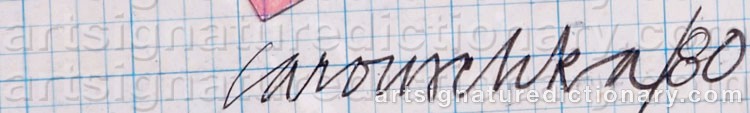 Signature by Carouschka STREIJFFERT