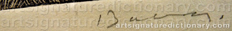 Signature by Jørgen BOBERG