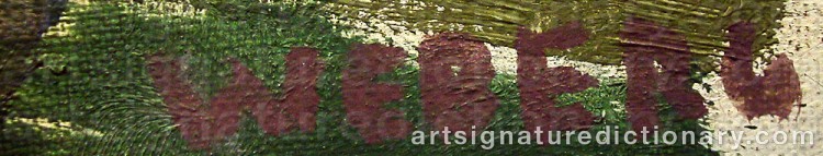 Signature by Wille WEBERG