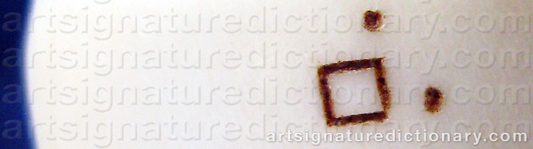 Authentic signature by Oliver (Sami Artist) ISRAELSSON on artwork