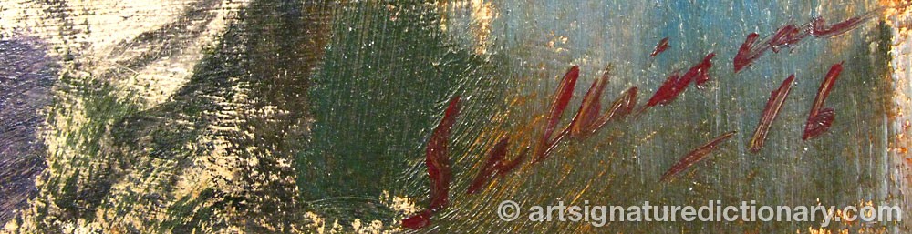 Proven forgery of Tyko SALLINEN signature - counterfeit example