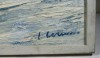 Close-up details showing Lars LERIN signature forgery characteristics
