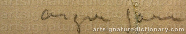 Signature by Asger JORN