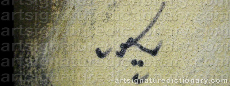 Signature by Roberto MATTA