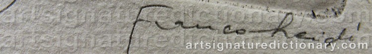 Signature by Franco LEIDI
