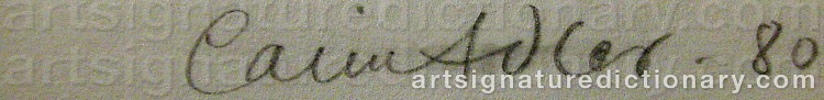 Signature by Carin ADLER