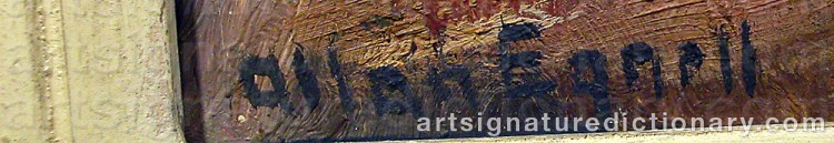 Signature by Allan EGNELL