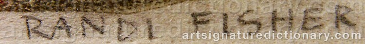 Signature by Randi FISHER