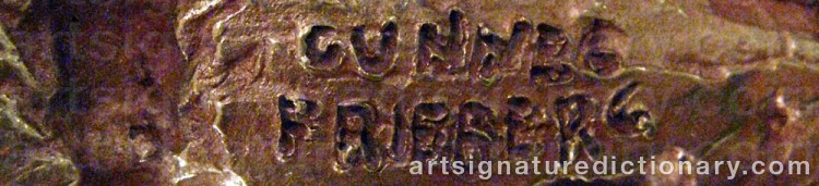 Signature by Gunnel FRIEBERG