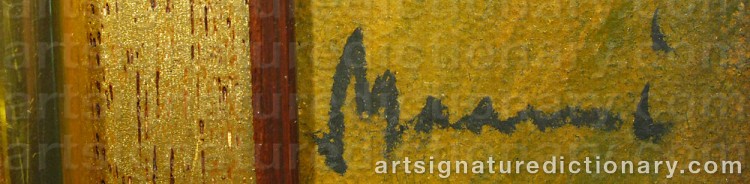 Forged signature of Elvi MAARNI