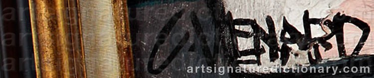 Signature by Claude VENARD