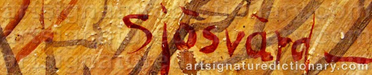 Signature by John SJÖSVÄRD