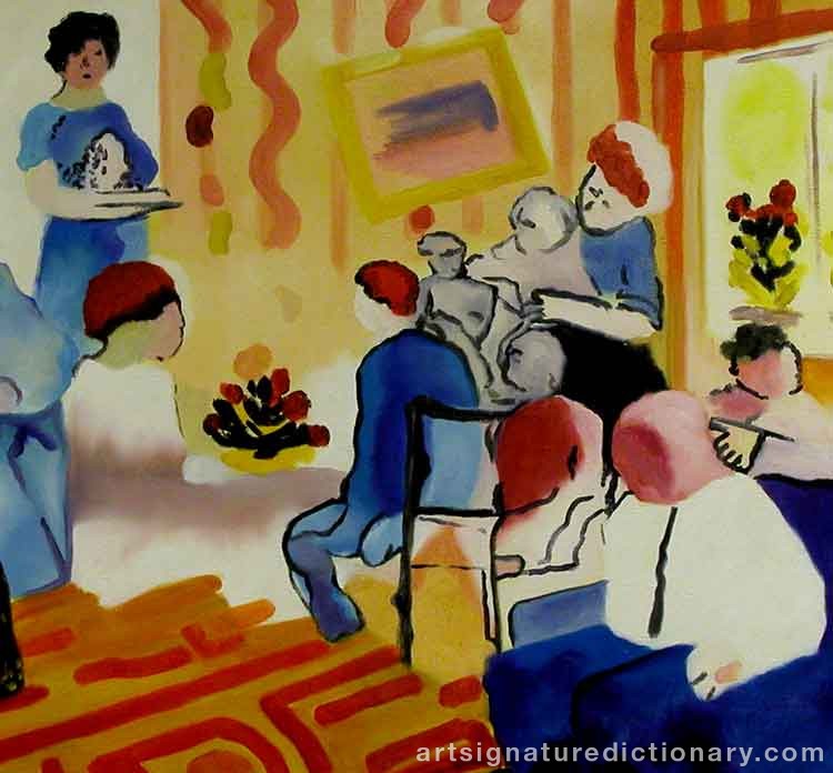 Close-up details showing Peter DAHL signature forgery characteristics