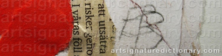 Signature by Birgit BROMS