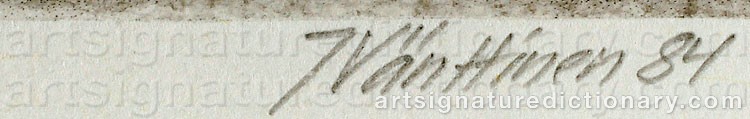 Signature by Jukka VÄNTTINEN