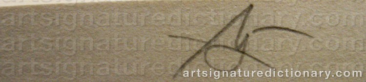 Signature by Anton CORBIJN
