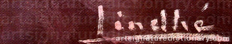 Signature by Ivan LINDHE