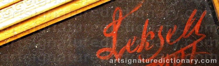 Signature by Johan LEKSELL