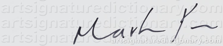 Authentic signature by Martin PARR on  artwork
