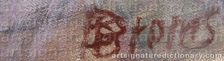 Signature by Birgit BROMS