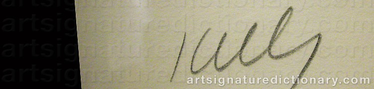 Signature by Ellsworth KELLY