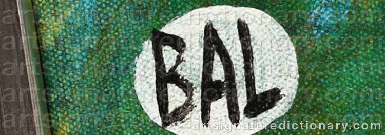 Signature by Bengt Arne ‘Bal’ LINDEROS