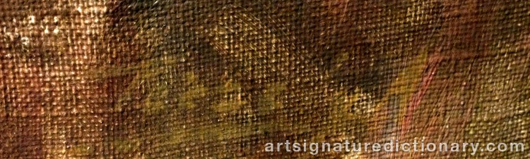 Authentic signature by Antal Anton PÉCZELY on Painting/Watercolour artwork