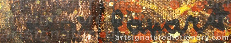 Signature by Max PAPART