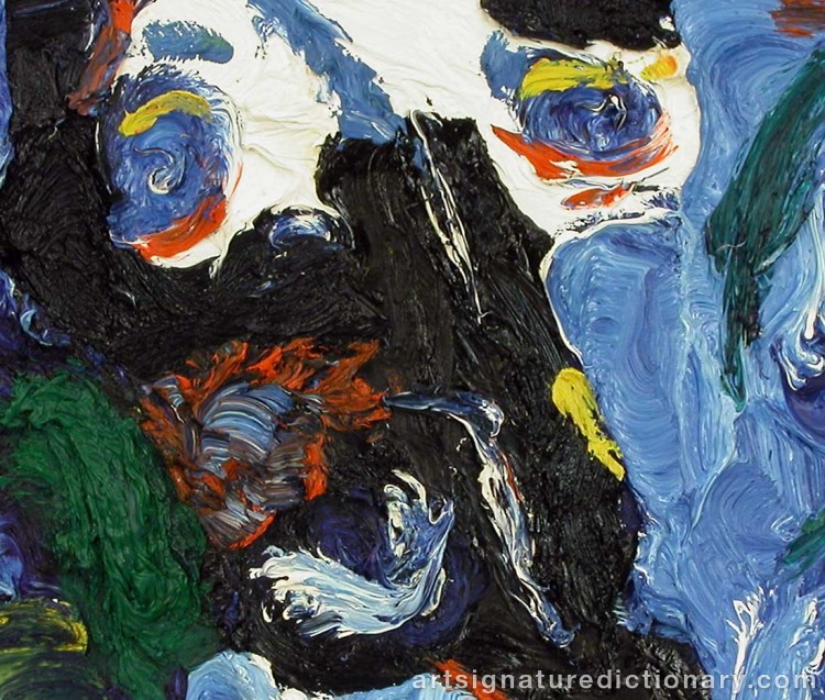 Close-up details showing Bengt LINDSTRÖM signature forgery characteristics