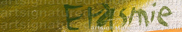 Signature by Tosten ERASMIE