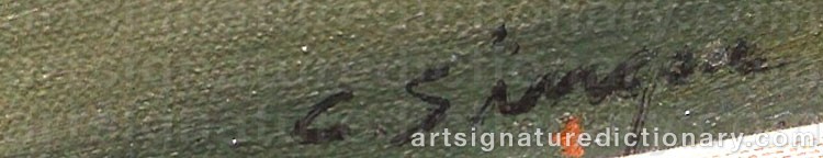 Signature by Clyde SINGER