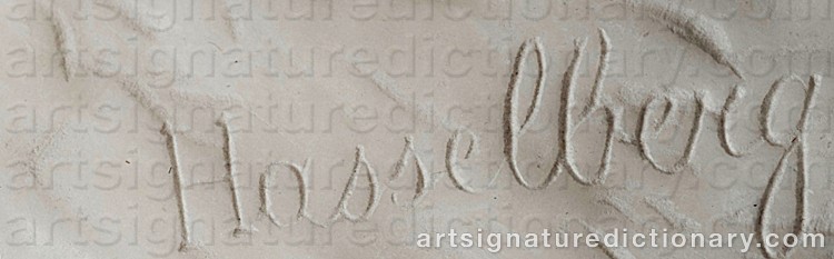Signature by Per HASSELBERG