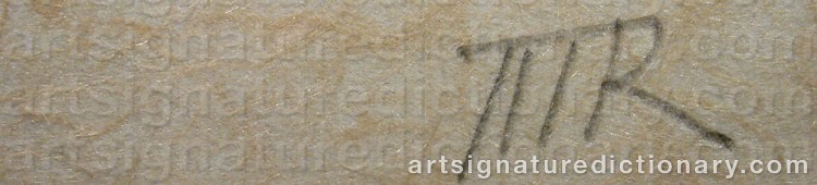 Signature by Man RAY
