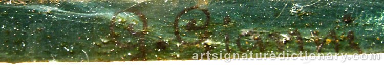 Signature by Girolamo GIANNI