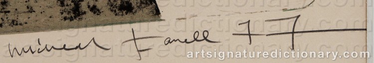 Signature by Michael FARRELL