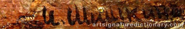 Forged signature of Ivan Ivanovitch SHISHKIN