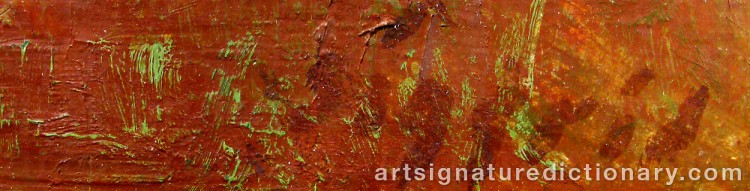 Signature by Sigfrid ‘Sigfrid S.’ SÖDERGREN