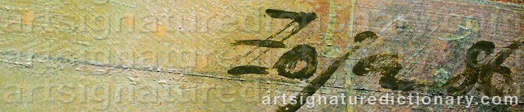 Signature by Krukowskaja ZOIA