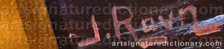 Signature by Johannes RAVN