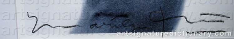 Signature by Bert STERN
