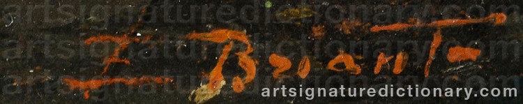 Signature by Ezelino BRIANTE