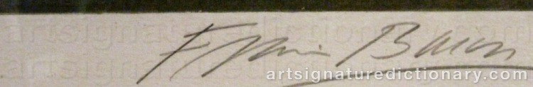 Signature by Francis BACON