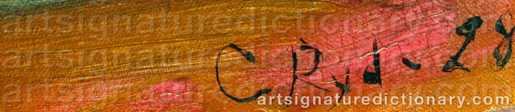 Signature by Carl RYD