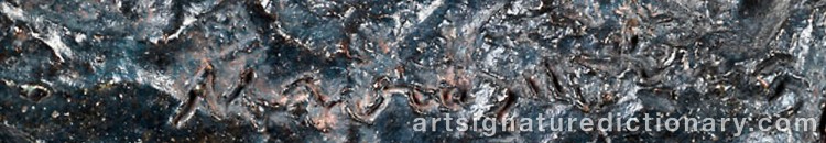 Authentic signature by Edmond MOIRIGNOT on Sculpture artwork