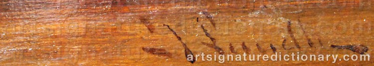 Signature by Theodor LUNDH