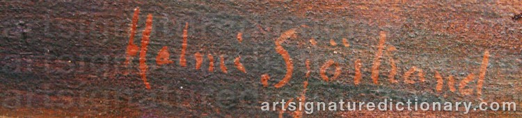 Signature by Helmi SJÖSTRAND