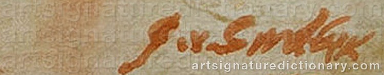 Signature by Georges Von SWETLIK