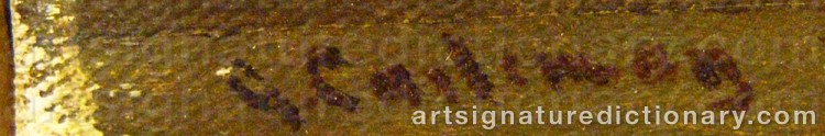 Signature by Gustaf CARLEMAN